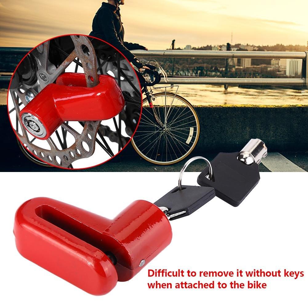 Bicycle Bike Disc Brake Lock Anti-Theft Lock Corrosion Resistant Safety Small Lightweight Portable Easy