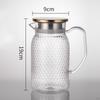 Кувшин для напитков, холодный графин с ручкой, прозрачное кафе для послеобеденного чая