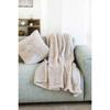 Faux Fur Blanket "Mellow" 150 X 200 Cm Toison D'or - Mellow Galet - 150 X 200 Cm