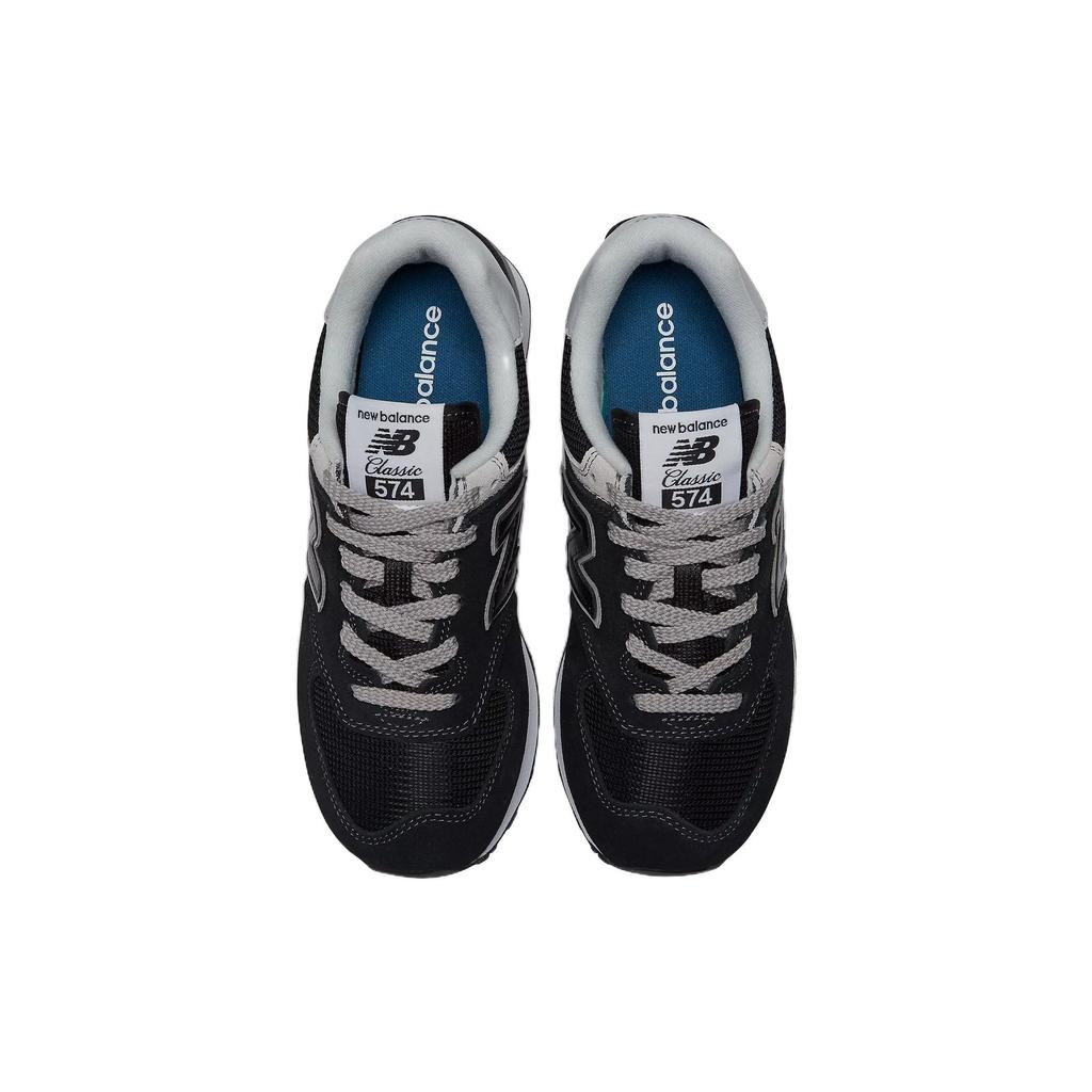 New Balance 574 Core Pack - Черно-белые женские кроссовки WL574EVB