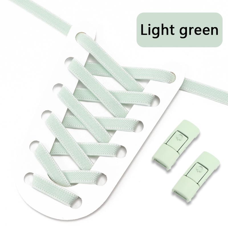 Эластичные шнурки, спортивные красочные шнурки с застежкой без завязок, 8 мм, шнурки на плоской подошве без завязок, шнурки для обуви для детей и взрослых, аксессуары для обуви