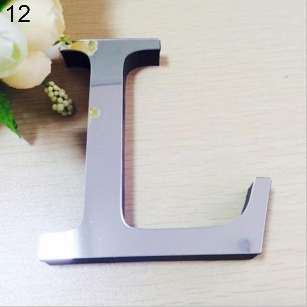 26 English Letters DIY 3D Decal Art Mural Wall Stickers Home Decor
