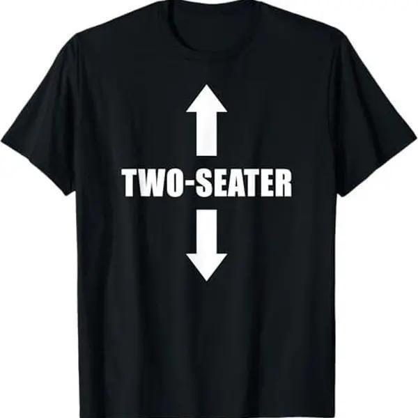 Vintage Two Seater Arrows Funny Golf Unisex Graphic Tee Gift For Him Her