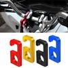 22mm Motorcycle Hooks Universal Heavy Duty Aluminum Electric Bike Handlebar Hanger For Helmets Cycling Bag Luggage Storage