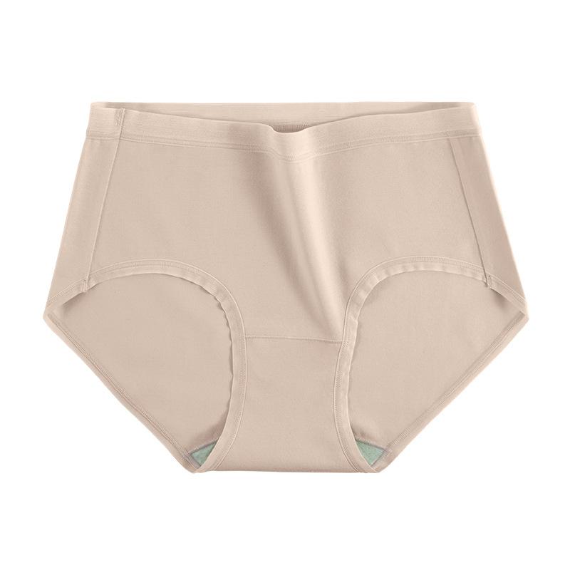 Женское нижнее белье, антибактериальное нижнее белье, нижнее белье со средней талией, высококачественное длинное штапельное хлопковое нижнее белье, женские треугольные брюки