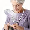 Adjustable Hands Free Magnifying Glass 5X Neck Wear Magnifying Glass Embroidery Magnifier