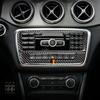 Углеродное волокно для Mercedes Benz W176 GLA X156 CLA C117 AB Class CD Панель Накладка Наклейка Интерьер автомобиля