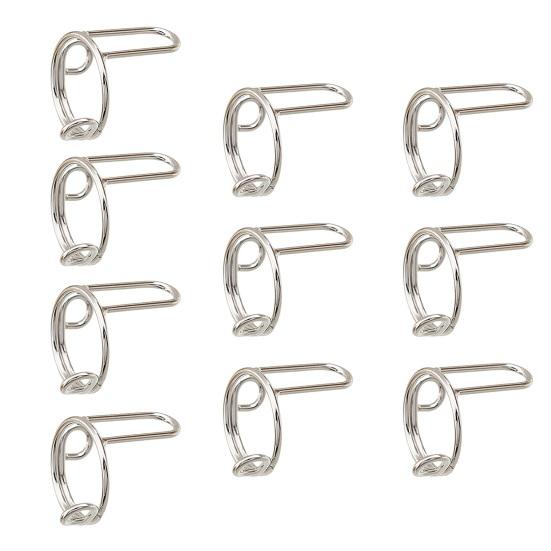 10 шт. Кольца для ногтей на кончиках пальцев Съемный антикоррозийный лак для меди От вредных привычек Предотвращает кусание ногтей для тех, кто кусает ногти Защитные приспособления для ногтей на кончиках пальцев