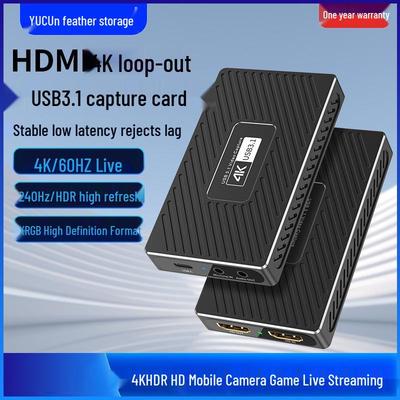4K 60fps USB3.1 HDMI Карта захвата видео для камеры, телефона и игровой трансляции