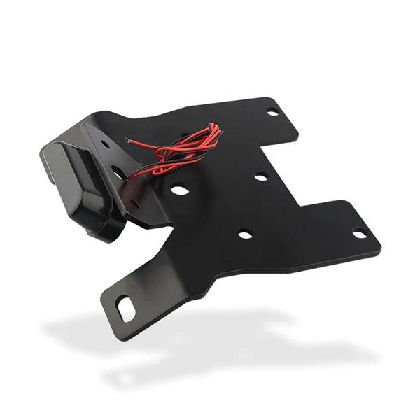 Monkey 125 Motorcycle License Plate Holder with Light (2018-2023)