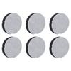 6PCS Vacuum Cleaner Filter Cotton Silicone ABS Vacuum Cleaner Accessories for Bissell 1520 Series