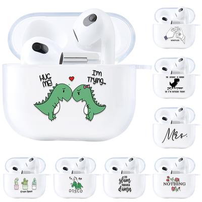 Вырезанный мультяшный чехол для AirPods Pro 2, силиконовые чехлы для наушников Apple AirPod 3 2 1 Air pods, Bluetooth, беспроводная гарнитура, чехлы