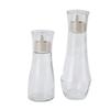 Mouth Wash Dispensers 150ml and 260ml Glass Refillable Multifunctional Mouthwash Container for Bathroom Kitchen