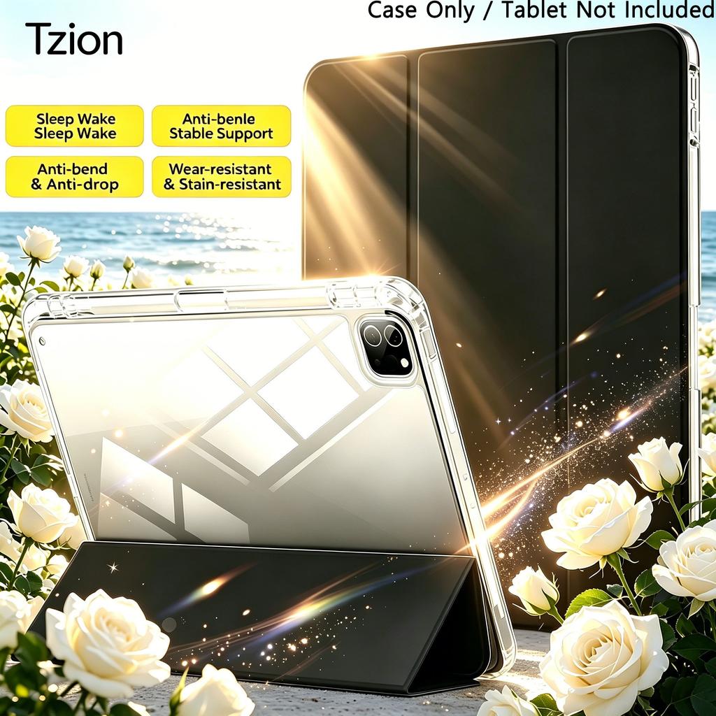 Case for iPad Mini Air Pro 8.3 9.7 10.2 10.5 10.9 11 12.9 13 11th 10th 9th 8th 7th 6th 5th Slim Shockproof Full-Cover Soft Case