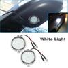 2Pcs Car LED Under Side Mirror Puddle Lights For Ford Mondeo 5 Taurus F-150 Edge Fusion Flex Explorer Expedition Raptor Mustang