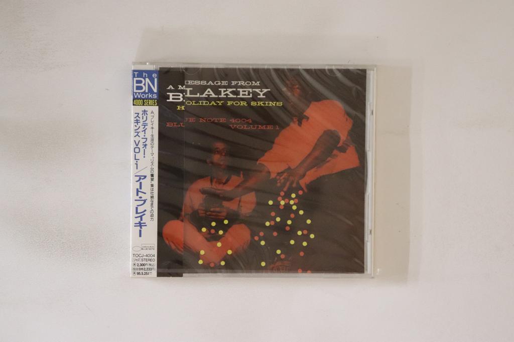 CD ART BLAKEY Holiday For Skins Vol. 1 TOCJ4004BNST84 Blue Note 2000 Japan Obi Jazz Used