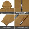 Cospa One Piece Straw Hat Pirates Zip Hoodie MIX GRAY XL Size [Official]