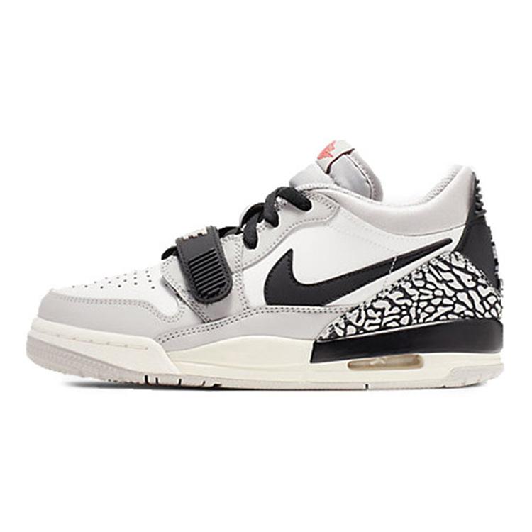 Jordan Legacy 312 Low Tech Grey Fire Red Black GS CD9054-101