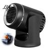 Winter Windshield Defogger Portable Car Heater Defroster, 12V Compact Electric Heating Fan for Travel Essentials Auto Defogging, Desktop Space