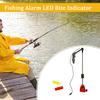 1 Набор сигнализаторов для карповой рыбалки, водонепроницаемые, с мигающими цветными огнями, высокопрозрачный индикатор сигнала