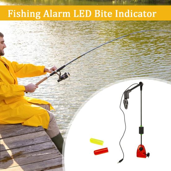 1 Набор сигнализаторов для карповой рыбалки, водонепроницаемые, с мигающими цветными огнями, высокопрозрачный индикатор сигнала