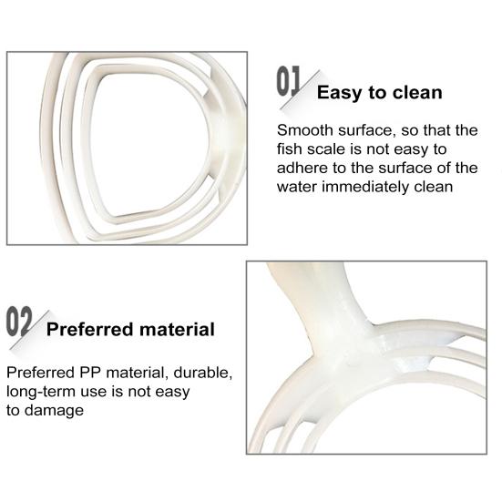 4 шт. скребок для удаления костной пыли и чешуи рыбы, скребок для мяса, ручной скребок для удаления чешуи рыбы, эргономичная ручка, легко очищается, очиститель для рыбы от накипи для кухни