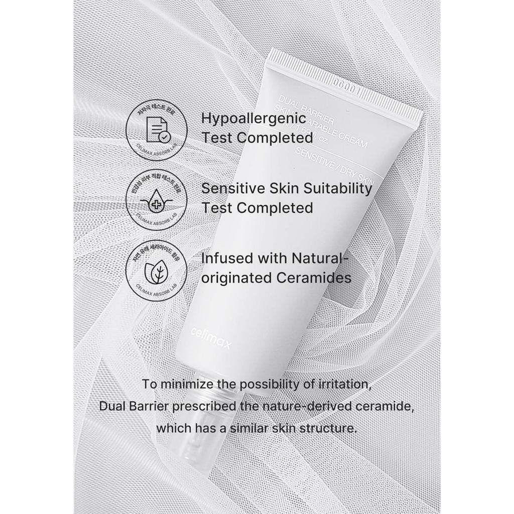 celimax Dual Barrier Skin Wearable Cream 50ml