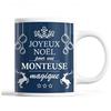 Mug - Noël Monteuse femme - Céramique - Imprimé recto/verso - 325 ml