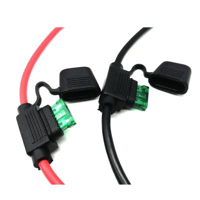 Разъем SAE для аккумулятора SAE на клемму с кольцом Жгут проводов 10AWG 2-контактный Быстросъемный SAE Удлинительный кабель SAE с SAE RP адаптером