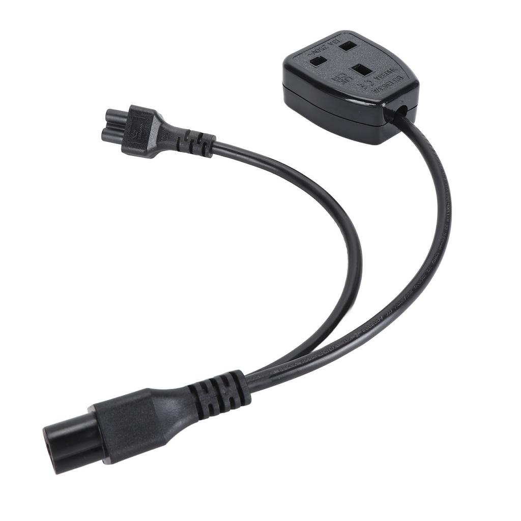 Power Plug Cable 30cm Y Shape IEC320 C6 Male To C5+  Female Replacement Power Cord Cable