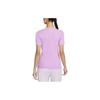 Nike Sportswear Solid Knot Short Sleeve T-Shirt Women Tops Impact-Purple DV8217-532