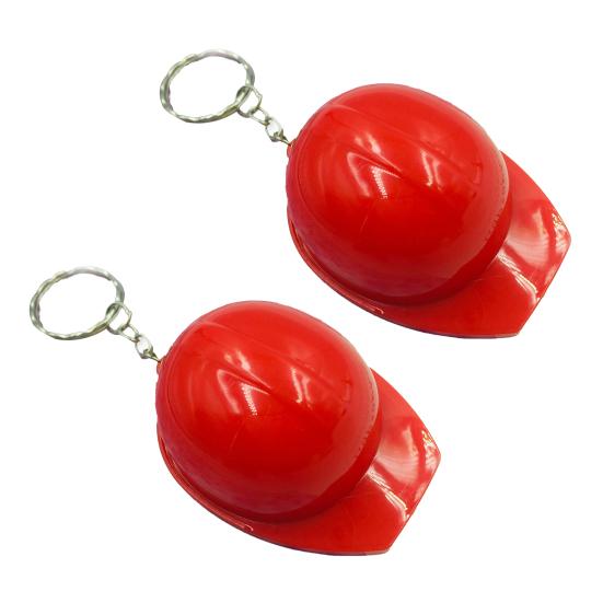 2 шт. Подвесная пряжка Многоцелевая Форма шлема Декоративный дизайн открывалки для бутылок Защита от потери Креативный ключ