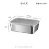 CHFNJJ 3-Piece Stainless Steel Storage Container Set with Lid, Deep Stainless Steel Tray, Kitchen Food Storage Containers, Refrigerator-Safe Cookware
