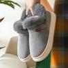 В пожилых хлопковых тапочках мужская зимняя сумка с внутренним домашним отоплением плюшевые нескользящие старомодные хлопковые туфли женские