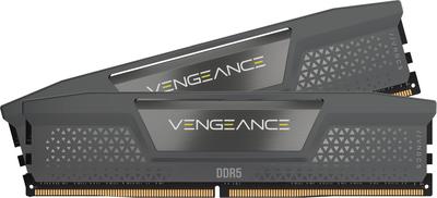 Настольный ПК CORSAIR VENGEANCE Серия DDR5 AMD EXPO Intel XMP Память 32 ГБ Черный x 16 ГБ CMK32GX5M2B6000Z30 Память DDR5-6000 МГц, (ПК5-48000), комплект, (2
