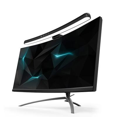 Монитор Makilight с изогнутым экраном, светодиодный настольный USB-монитор с асимметричным светом, подвесной сенсорный цветной экран, подходит для ПК с питанием от USB, светильник, бар,