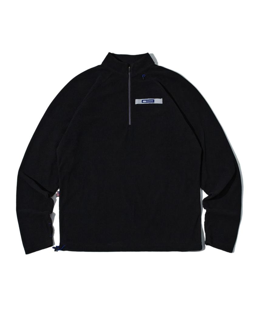 MADDEN [2 Colors] Funny Waffle Half Zip-Up