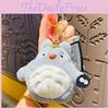 Plush Adorable Totoro Keychain Soft Furry Toy Ideal For Students And Backpacks