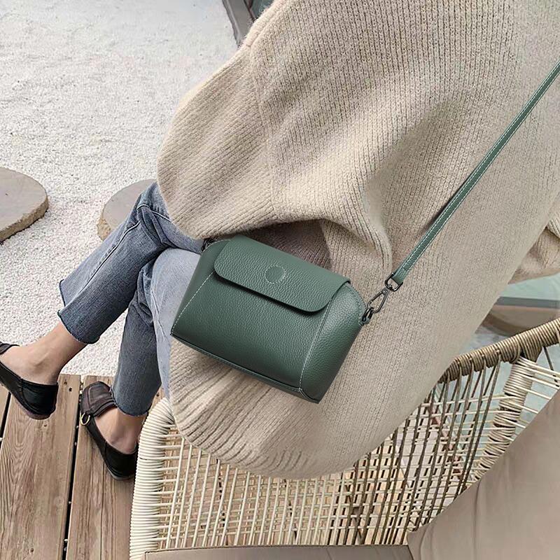 Новые сумки на осень и зиму Женские сумки через плечо Сумки из натуральной кожи Модные и универсальные Нишевые женские сумки на одно плечо