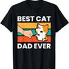 Лучший папа-кот на свете Папа Кот Калико Футболка