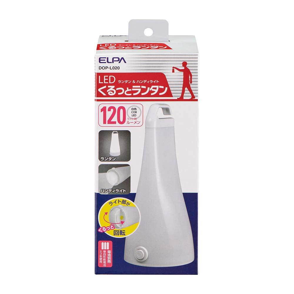 Светодиодный фонарь-гирлянда Asahi Denki ELPA DOP-L020, белый