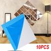 10pcs New Self-adhesive Bathroom Mirror Stickers Wall Tile Stickers DIY Decals Square