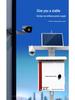 Outdoor Waterproof Surveillance Signal Light Control Box with Pole Mount
