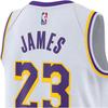 Nike Баскетбольная майка NBA Los Angeles Lakers Леброн Джеймс, версия Association, Swingman, Dri-FIT, DN2081-103