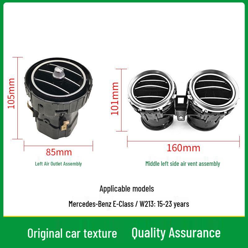 Сборка решетки вентиляционного отверстия на приборной панели Mercedes-Benz E-Class W213