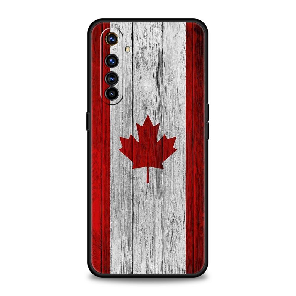 Кленовый флаг Канады любовь футбол для Realme GT Neo 2 3 чехол для телефона Realme 9 8 5G 7 6 GT2 Pro Plus 9i 8i C21Y C3 C11 C25 C35 чехол