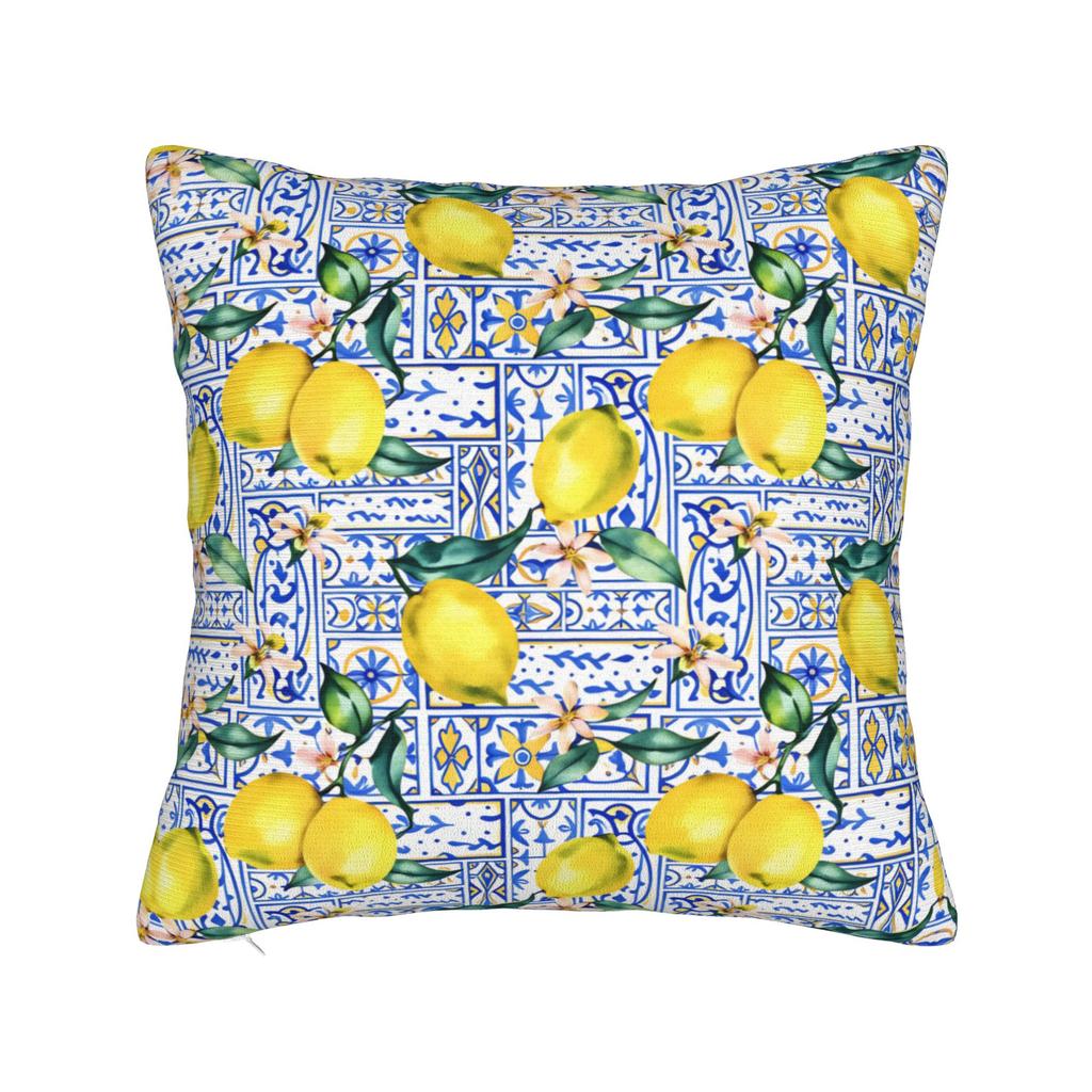 Pillow Cover Fruit Lemon Morden Pillow Case For Sofa Home Decor Pillowcases