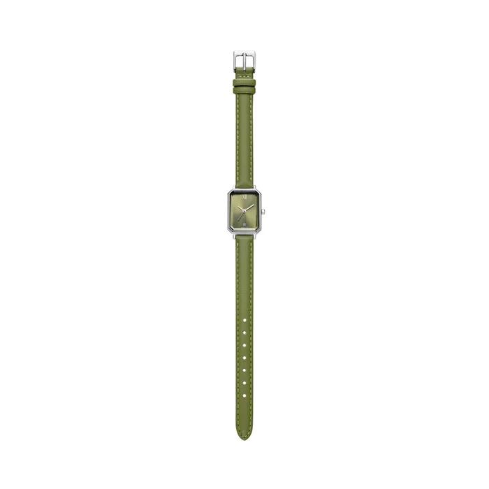 Часы Renata R Octagone из оливковой кожи RWRLLL6BF001WHOL0