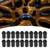 M12x1.5 Lug Nuts with Socket Adapter Aluminum Alloy 42mm   19Hex for JDM Racing   Replacement for  