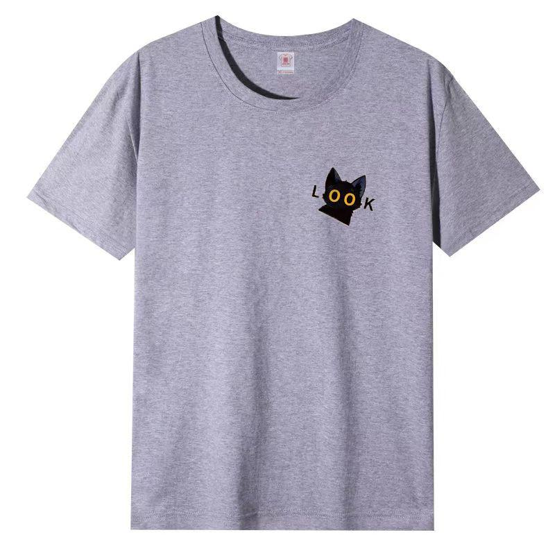 Футболка из хлопка с коротким рукавом, женская, свободная, модная, со средним рукавом, летняя, винтажная футболка